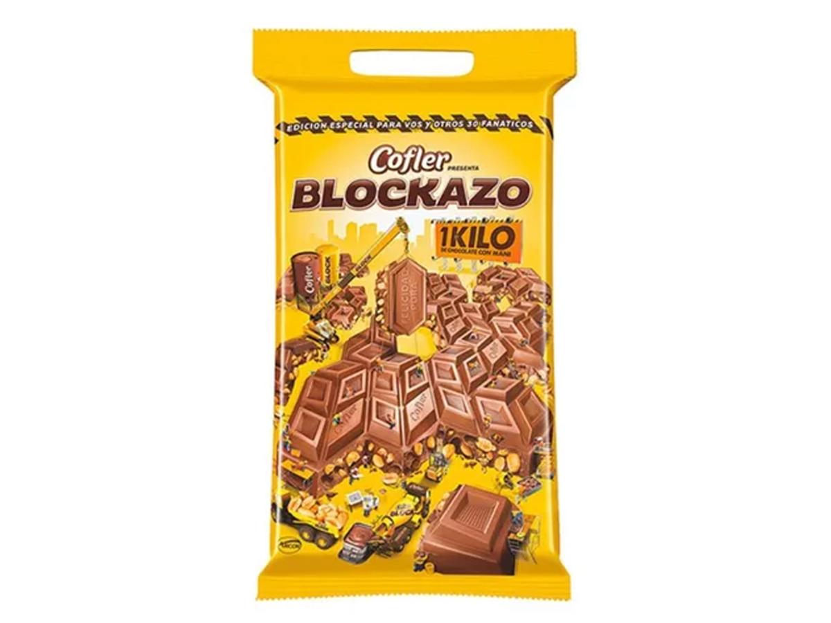 10756 - TABLETE ARCOR CHOC. LEITE BLOCKAZO 1KGR 1X1KGR