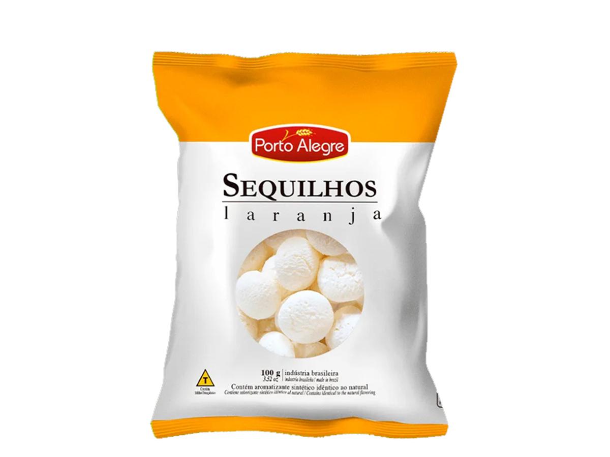 8851-BISC. P. ALEGRE SEQUILHOS LARANJA 1X100GR