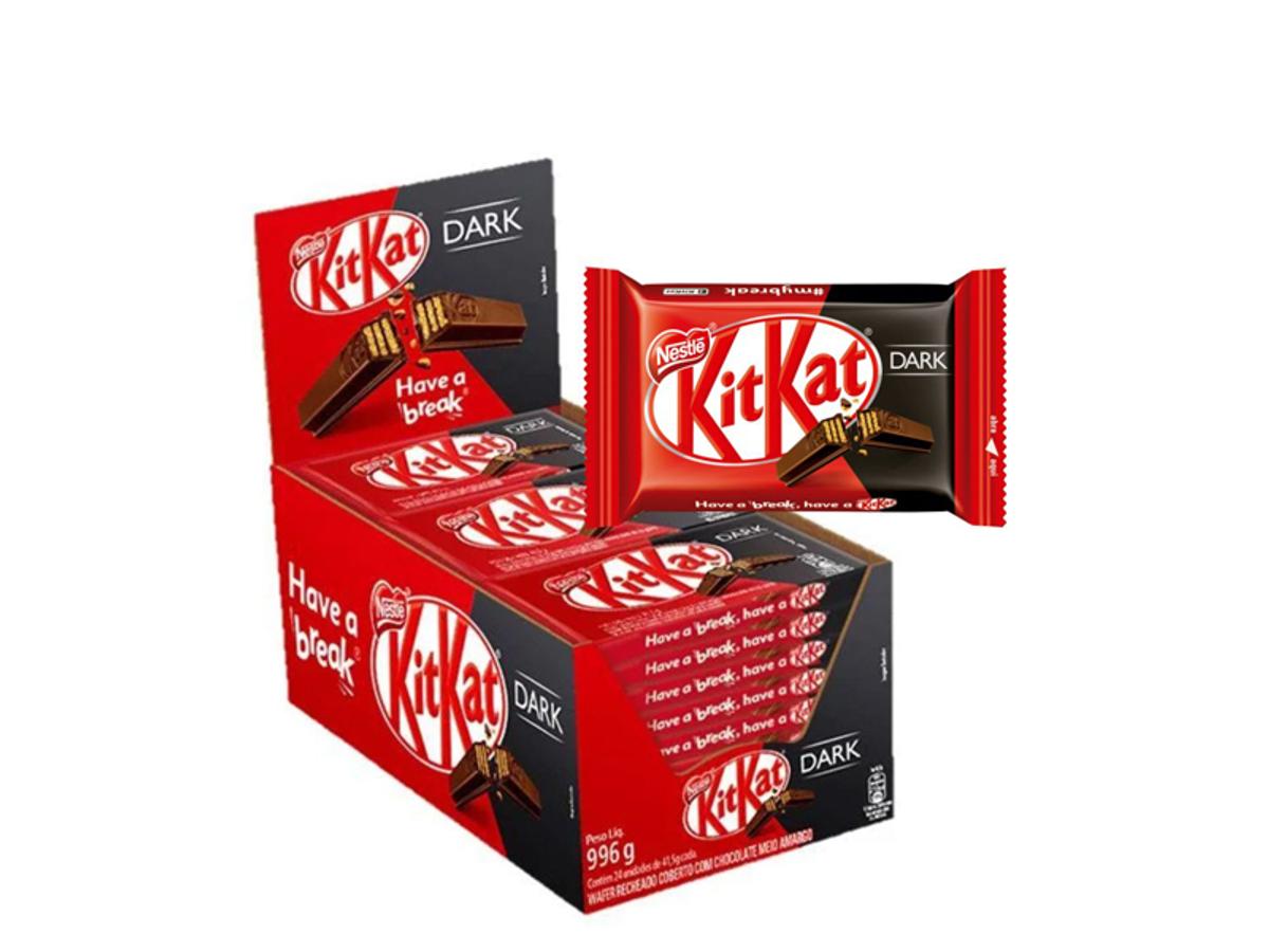 10874 - NESTLE CHOC. KIT KAT DARK 1X24X41,5G
