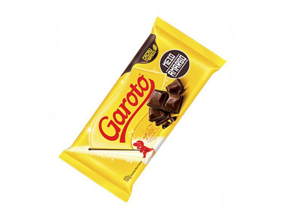 8016-TABLETE GAROTO MEIO AMARGO 1X100GR