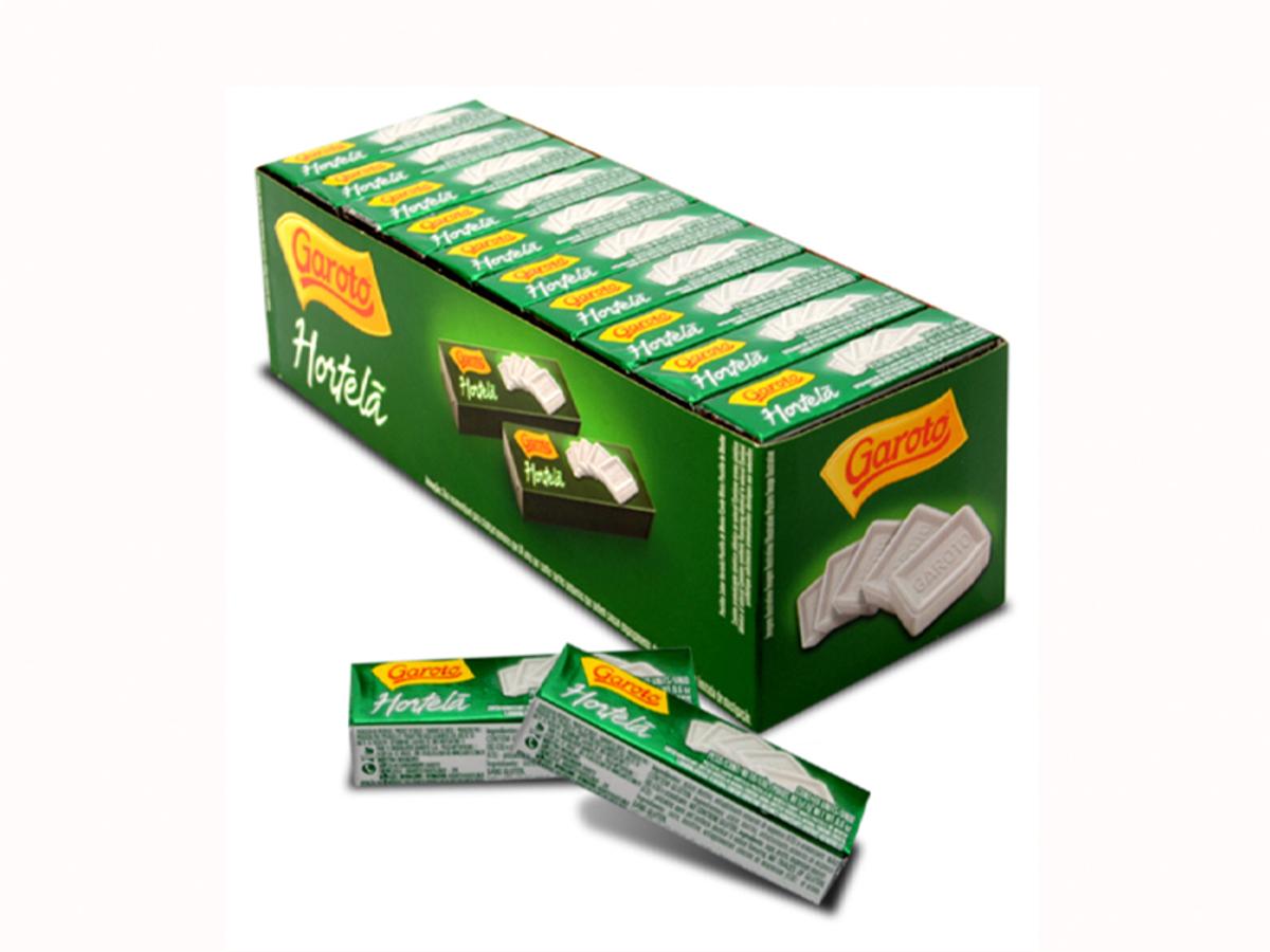 463-PASTILHA GAROTO EXTRA FORTE HORTELA 1X40X17GR