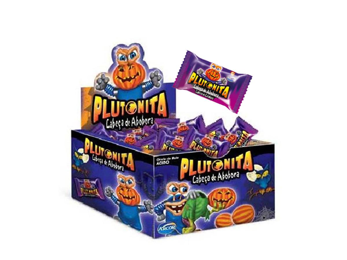 2810-CHICLE ARCOR PLUTONITA CABECA ABOBORA 1X180GR