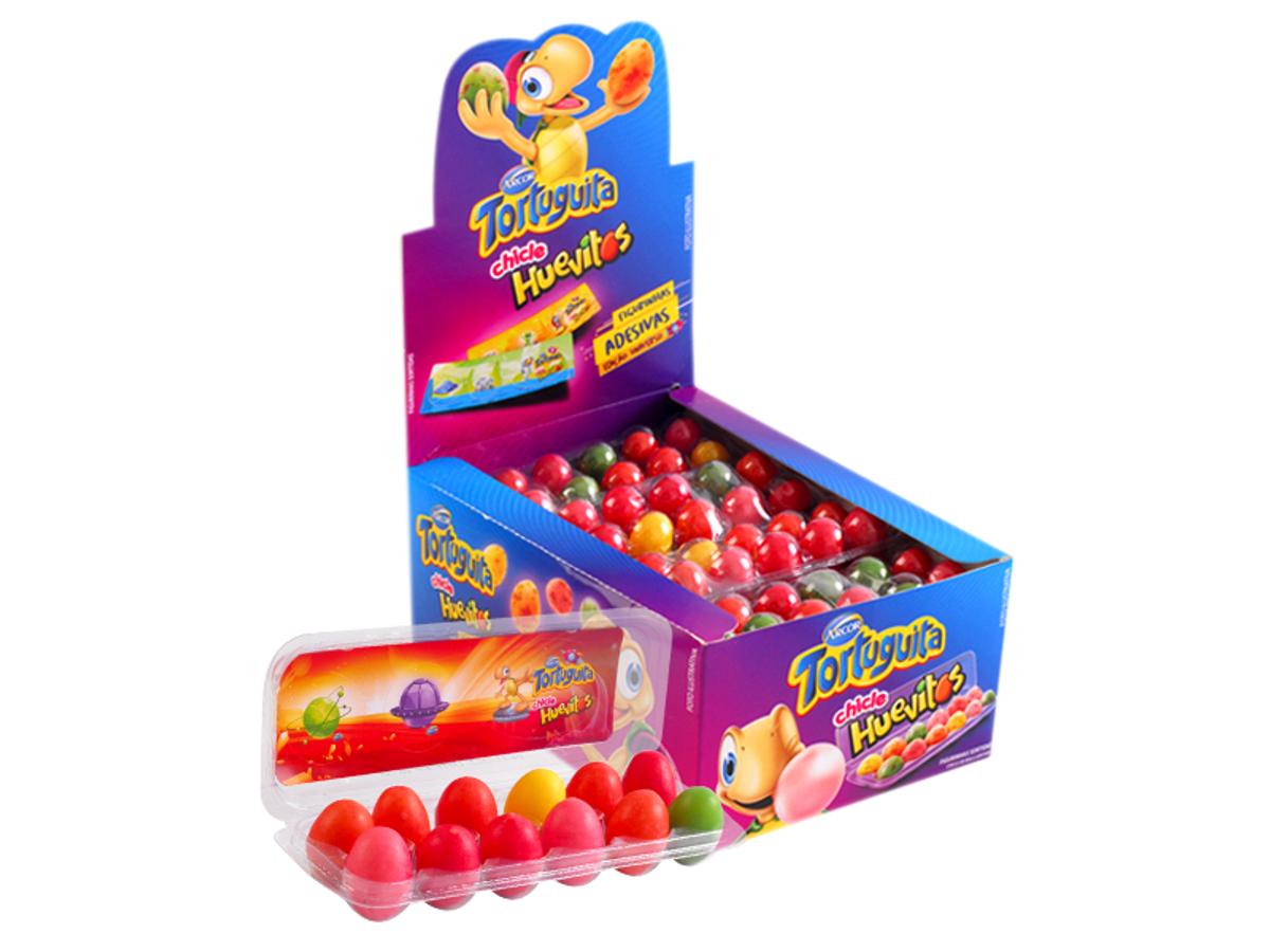 7460-CHICLE ARCOR HUEVITOS TORTUGUITA 1X12UN