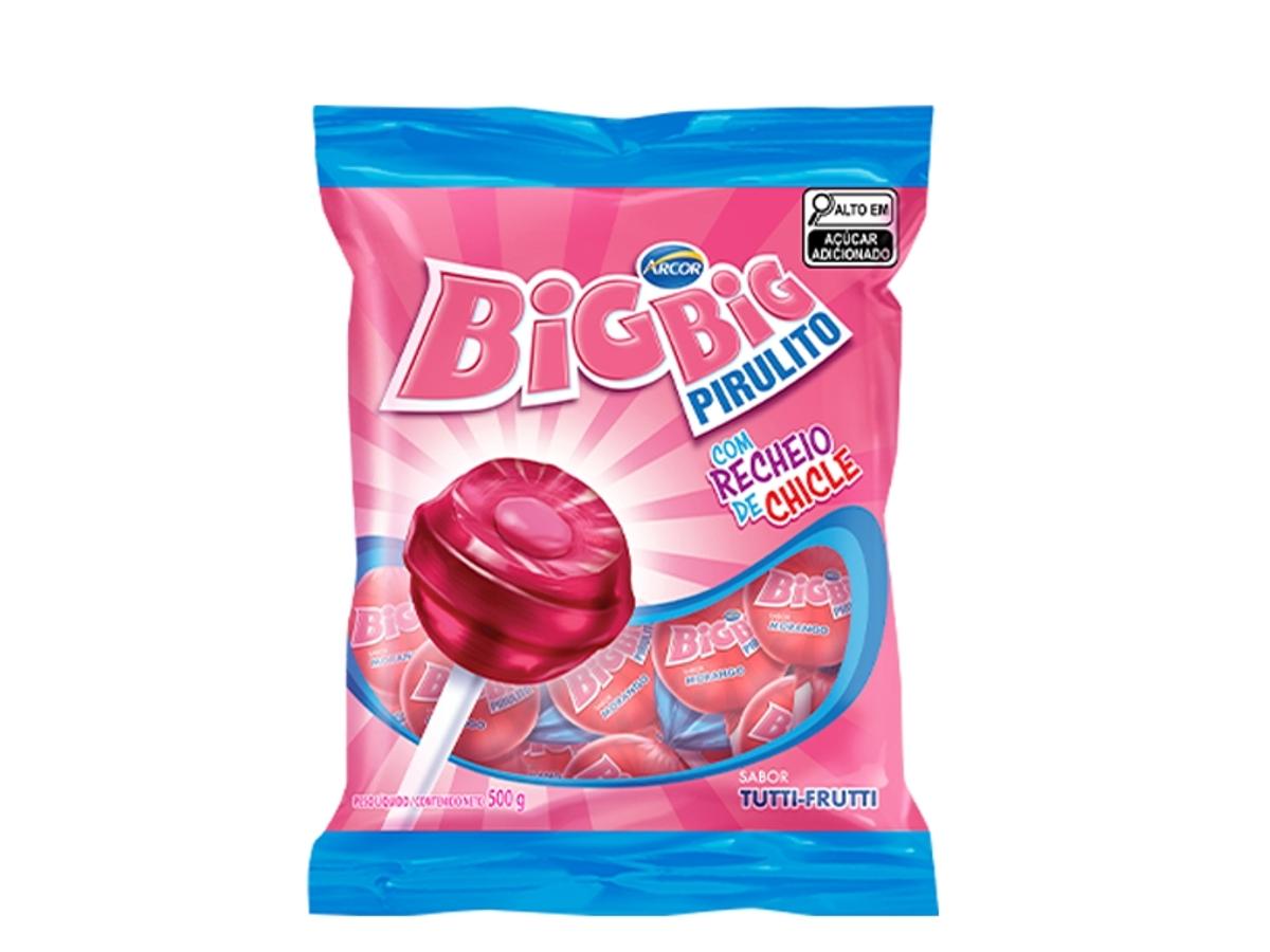 10802 - PIRULITO ARCOR BIG BIG MAX TUTTI FRUTTI 1X24X25GR