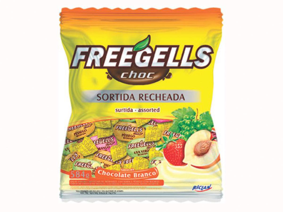 2517-BALA FREEGELLS CHOC.BRANCO SORTIDA 1X584GR