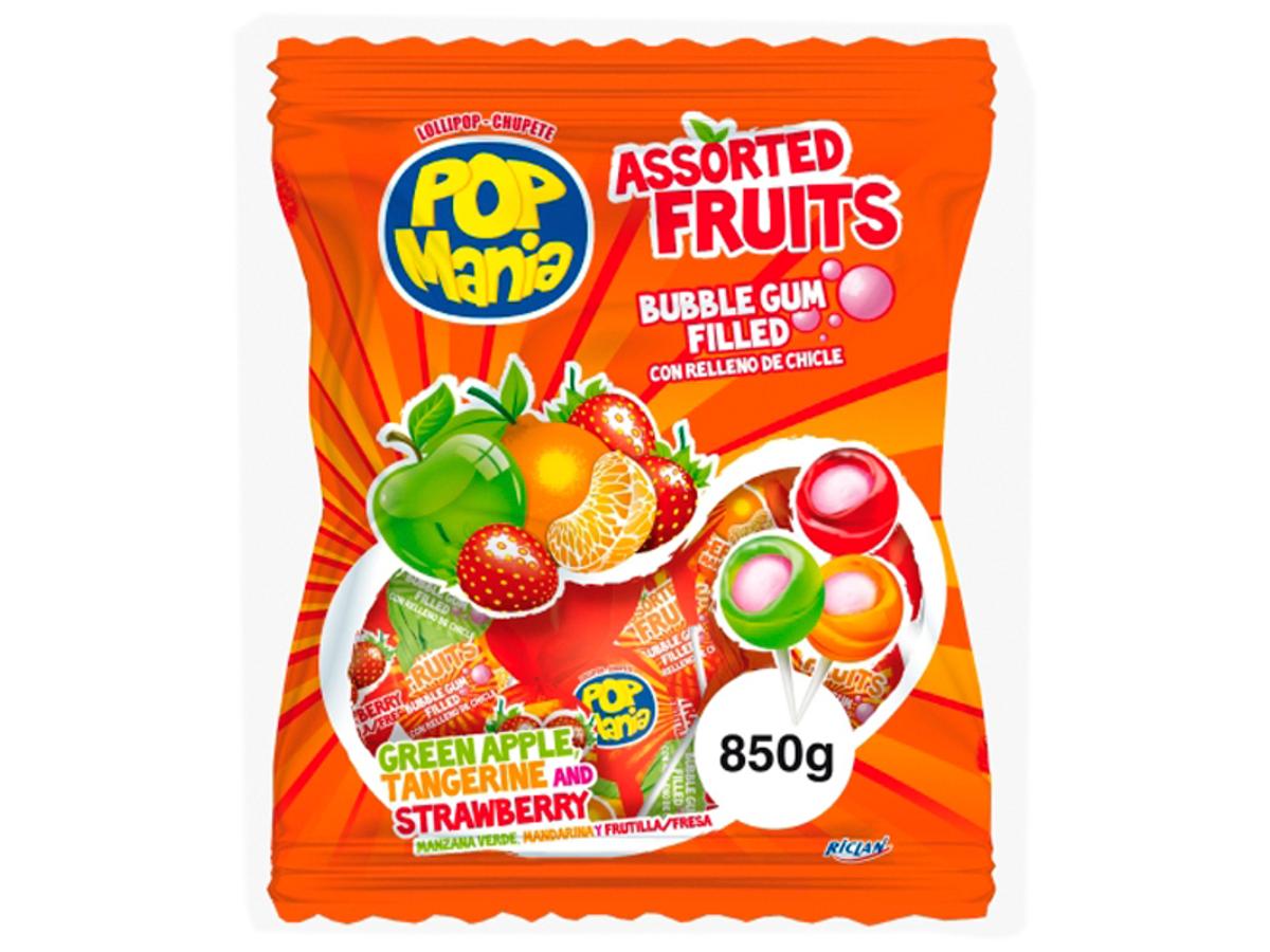 9999-PIRUL. POP MANIA FRUITS SORT. 850G 850G 1X50X17G