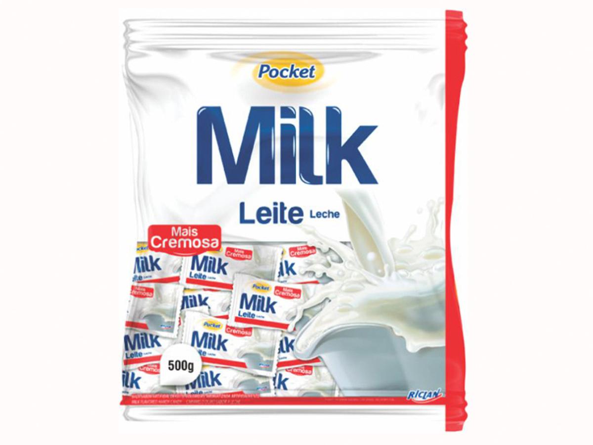 870-BALA FREEGELLS  POCKET MILK LEITE 1X500GR