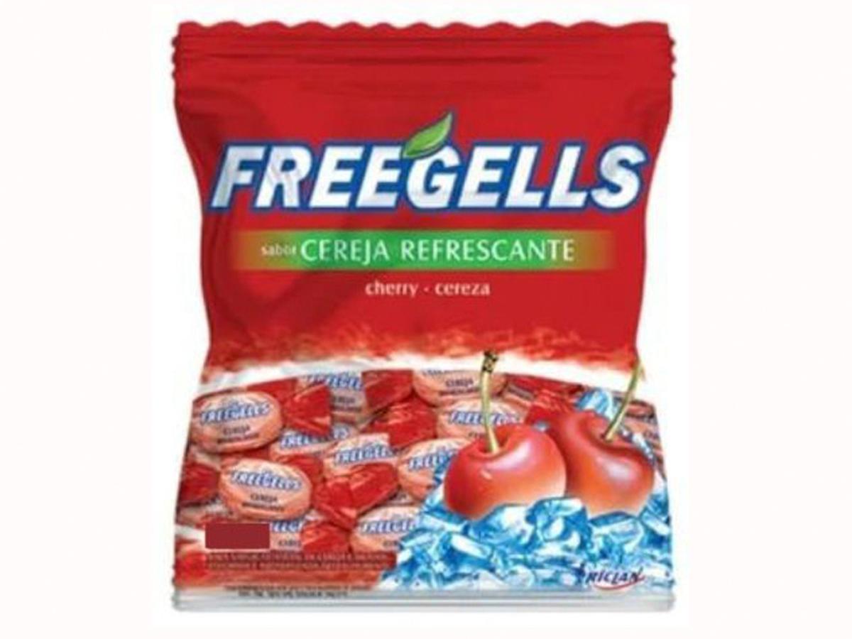 9752-BALA SM FREEGELLS CEREJA 250GR 1X150GR