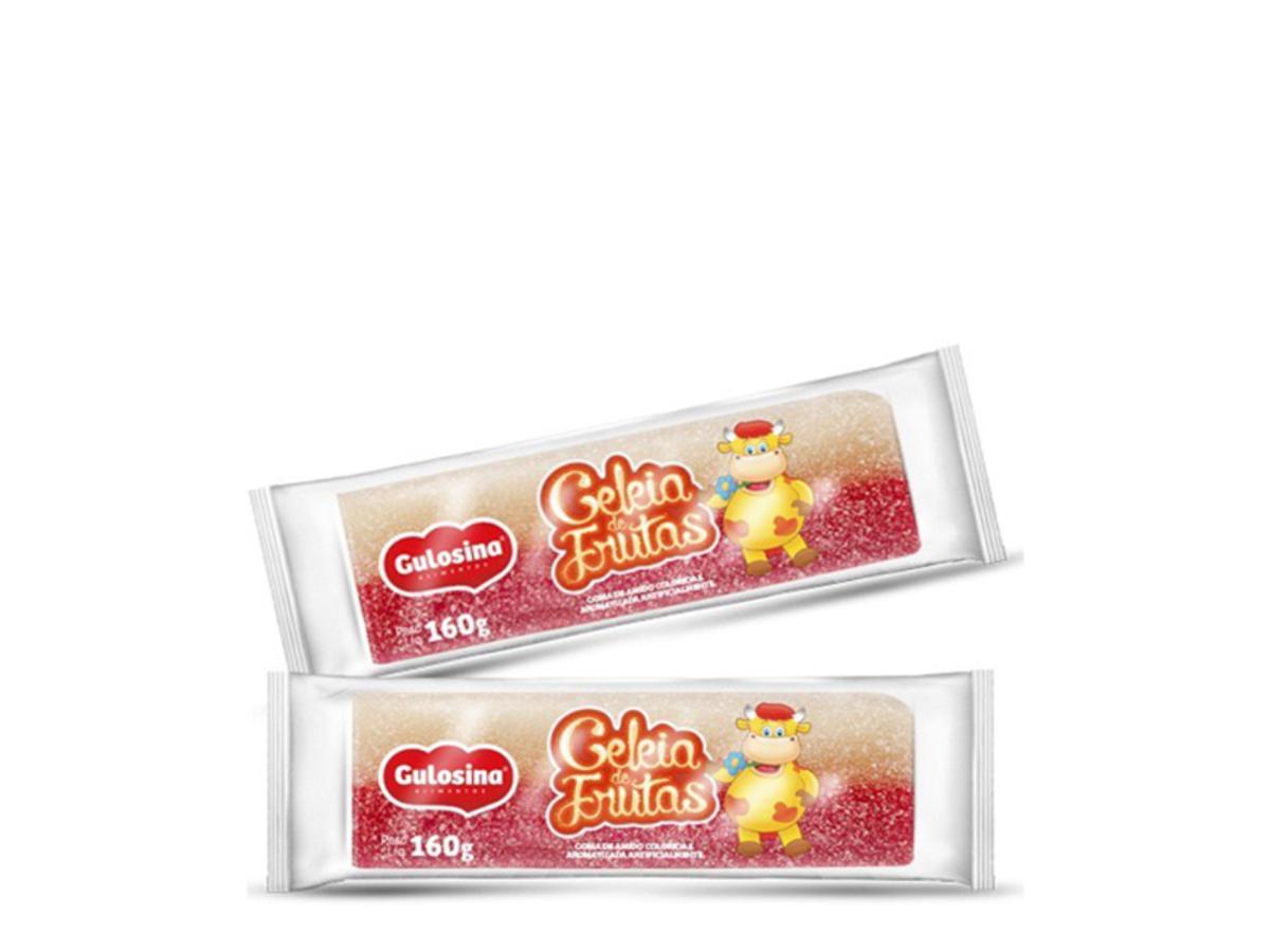 9658 - GULOSINA TABLETE GELEIA DE FRUTAS 1X160GR