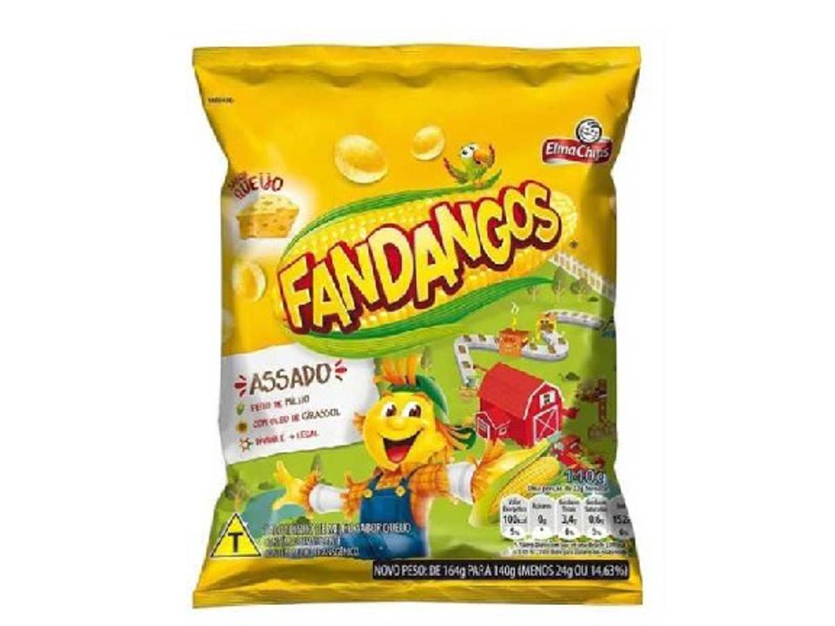 10842 - ELMA CHIPS FANDANGOS QUEIJO 140GR 1X140GR
