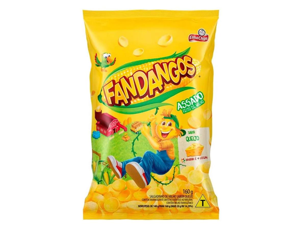 11212 - ELMA CHIPS FANDANGOS QUEIJO 160GR 1X160GR