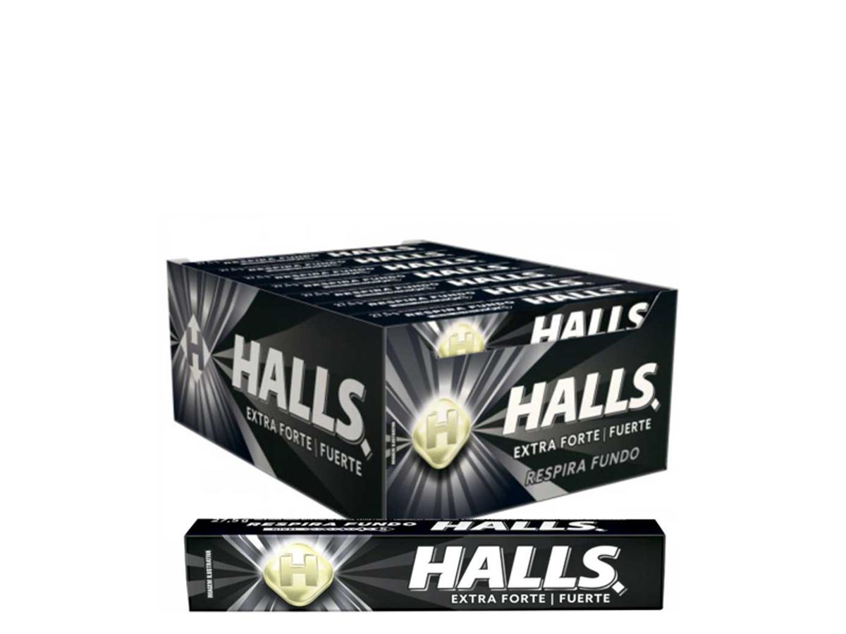426-HALLS EXTRA FORTE (PRETO) 1X21UN