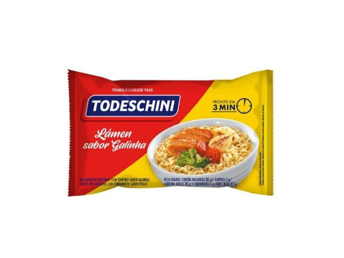 10373 - MACARRAO INST. TODESCHINI GALINHA 1X85GR