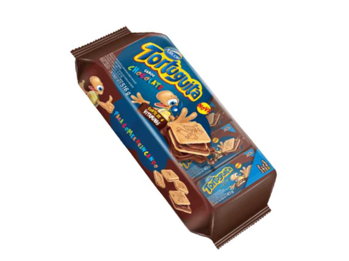 9823-BISC. RECH. TORTUGUITA MONO CHOC. 516GR 1X12X43GR
