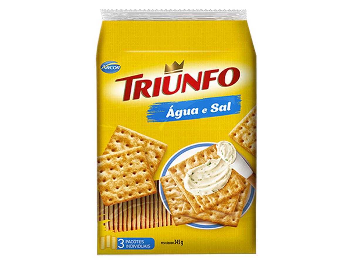 10142-BISC. TRIUNFO AGUA E SAL 375GR 1X375GR