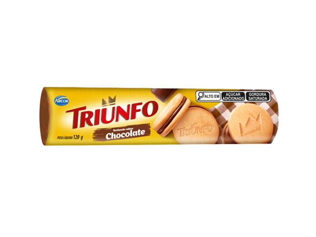 10770 - BISC. TRIUNFO RECHEADO CHOCOLATE 1X120GR