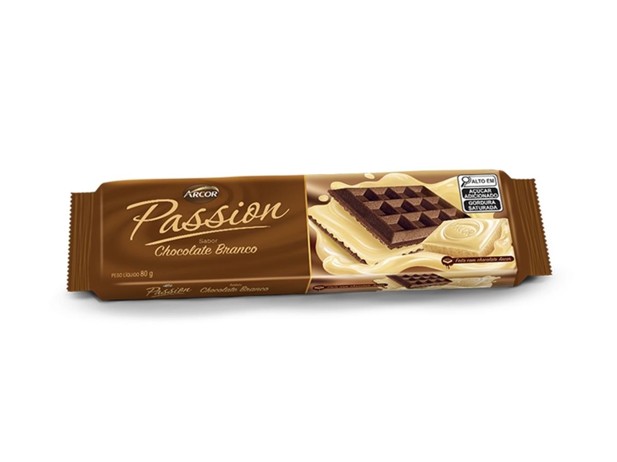 8731-BISC. ARCOR PASSION CHOC. BRANCO 80GR 1X80GR