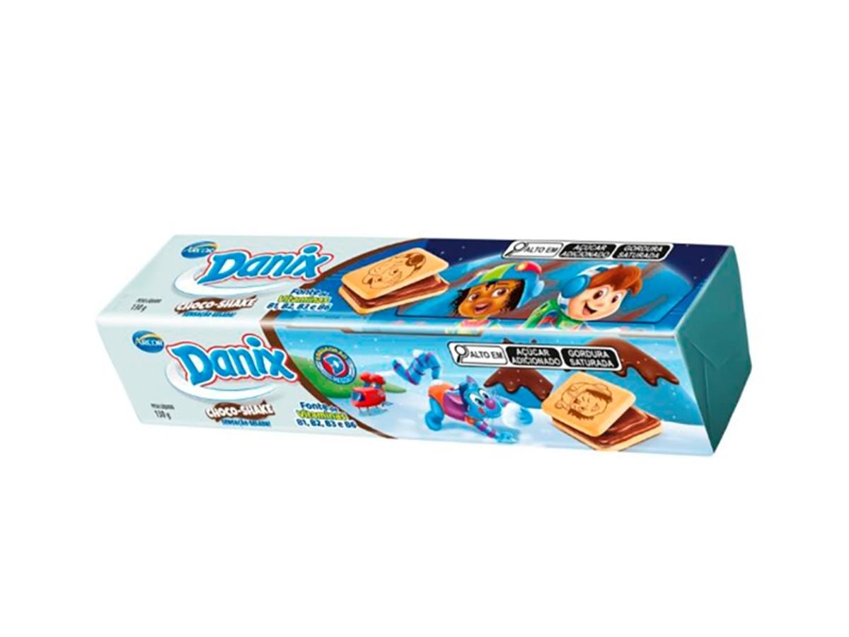 10135-BISC. ARCOR DANIX RECH.CHOCO/SHAKE 130GR 1X130GR