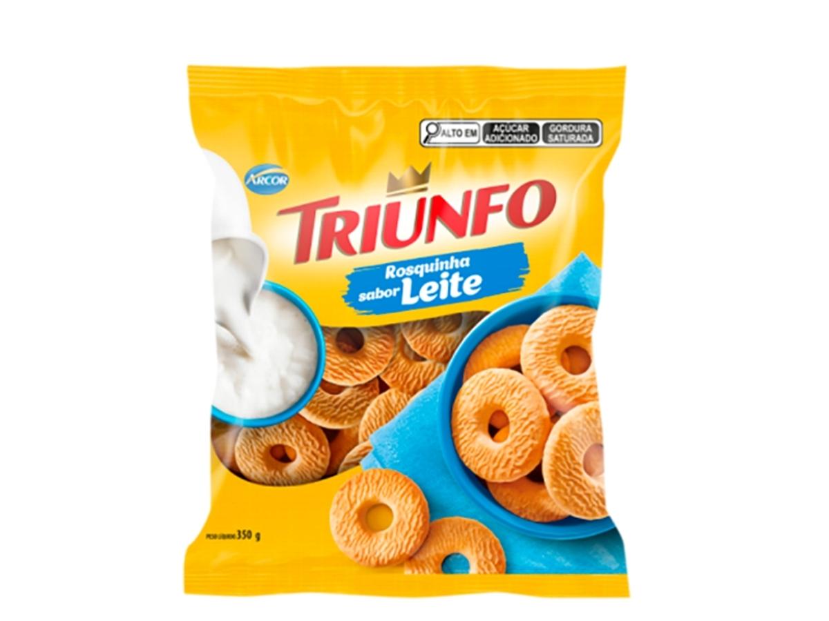 10421-BISC. TRIUNFO ROSQUINHA DE LEITE 350GR 1X350GR