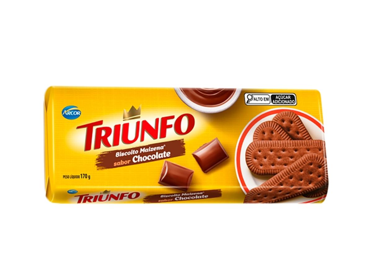 10585 - BISC. TRIUNFO MAIZENA CHOCOLATE 170GR 1X170GR
