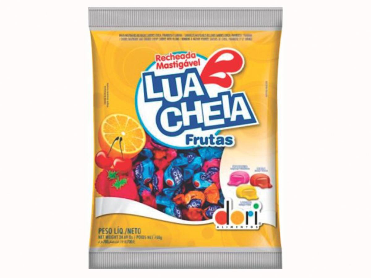 4003-BALA DORI LUA CHEIA RECH.FRUTAS 1X600GR