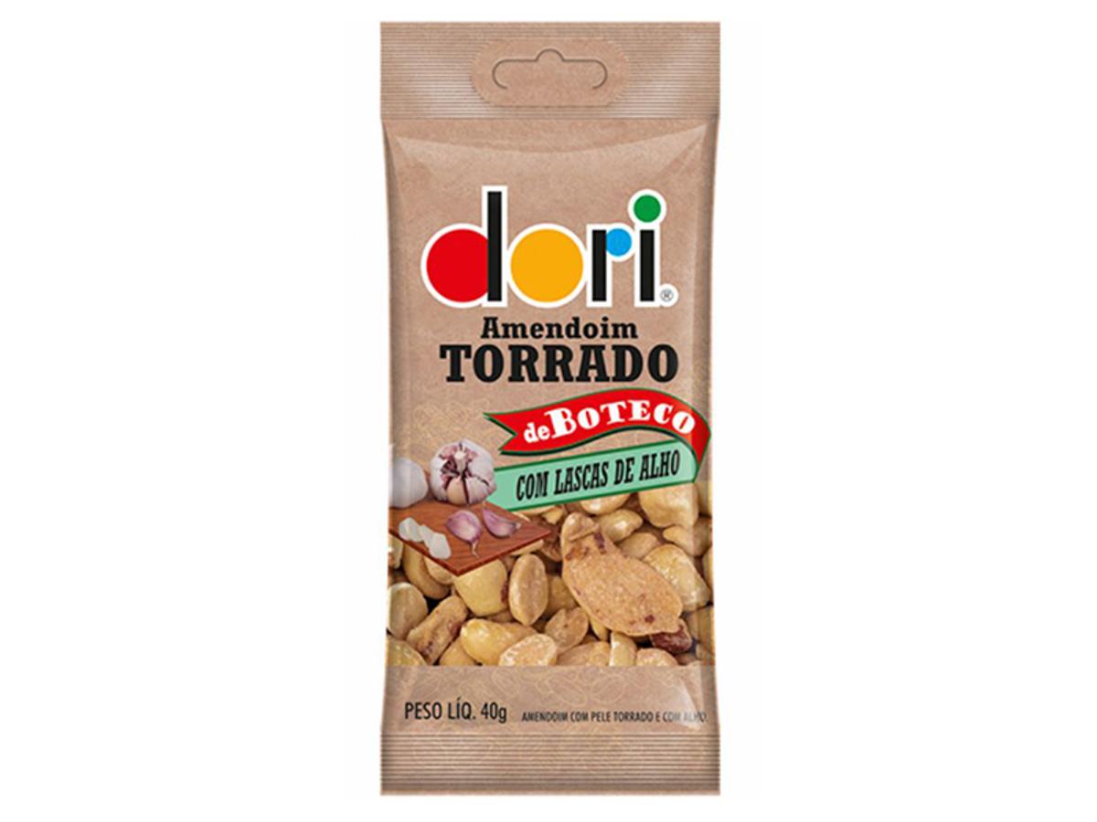 8932-DORI AMENDOIM BOTECO COM LASCAS DE ALHO 1X40GR