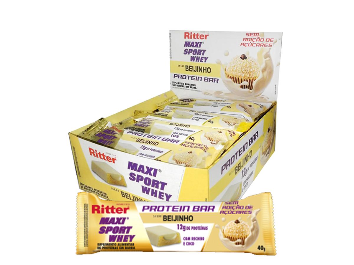11314 - RITTER BAR.PROTEINA 12G MAXI BEIJINHO 1X12X40GR