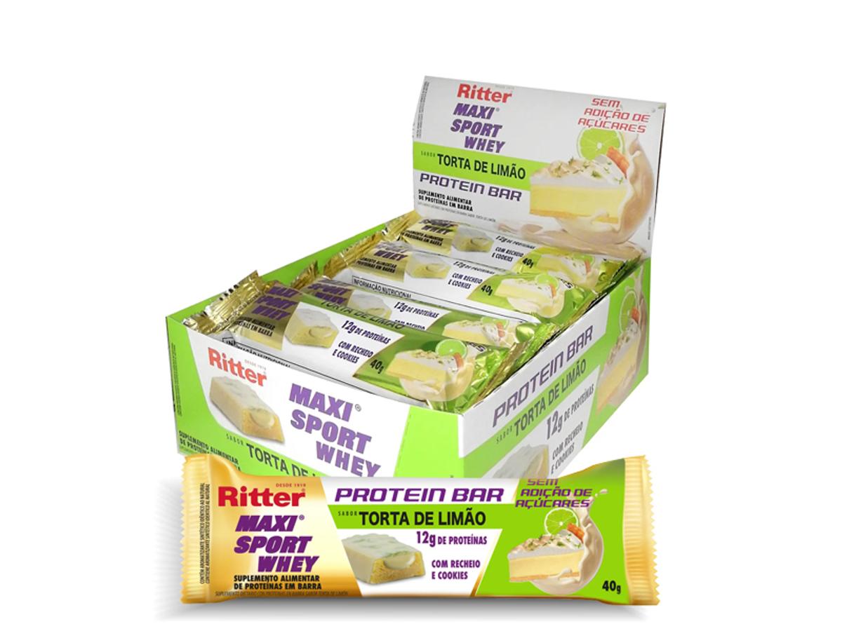11318 - RITTER BAR.PROTEINA 12G MAXI TORTA DE LIMAO 1X12X40GR