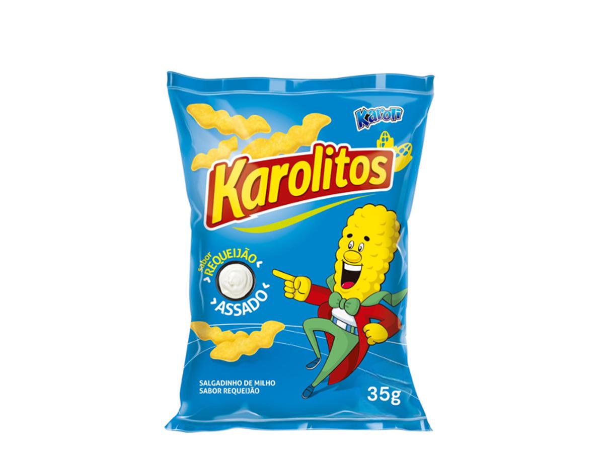 10985 - SALGADINHO KAROLI REQUEIJAO 35GR 1X35GR