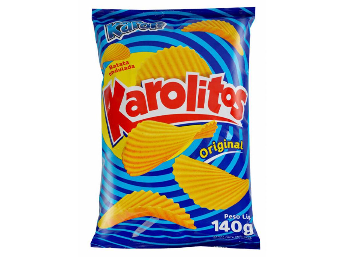 9379-BATATA ONDULADA KAROLITOS 140 GR