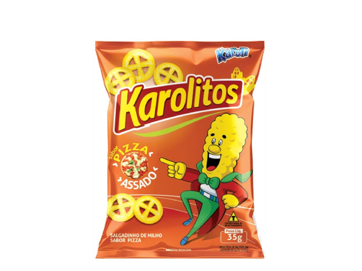 10982 - SALGADINHO KAROLI PIZZA 35GR 1X35GR