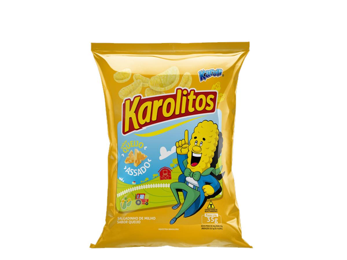 10986 - SALGADINHO KAROLI QUEIJO 35GR 1X35GR