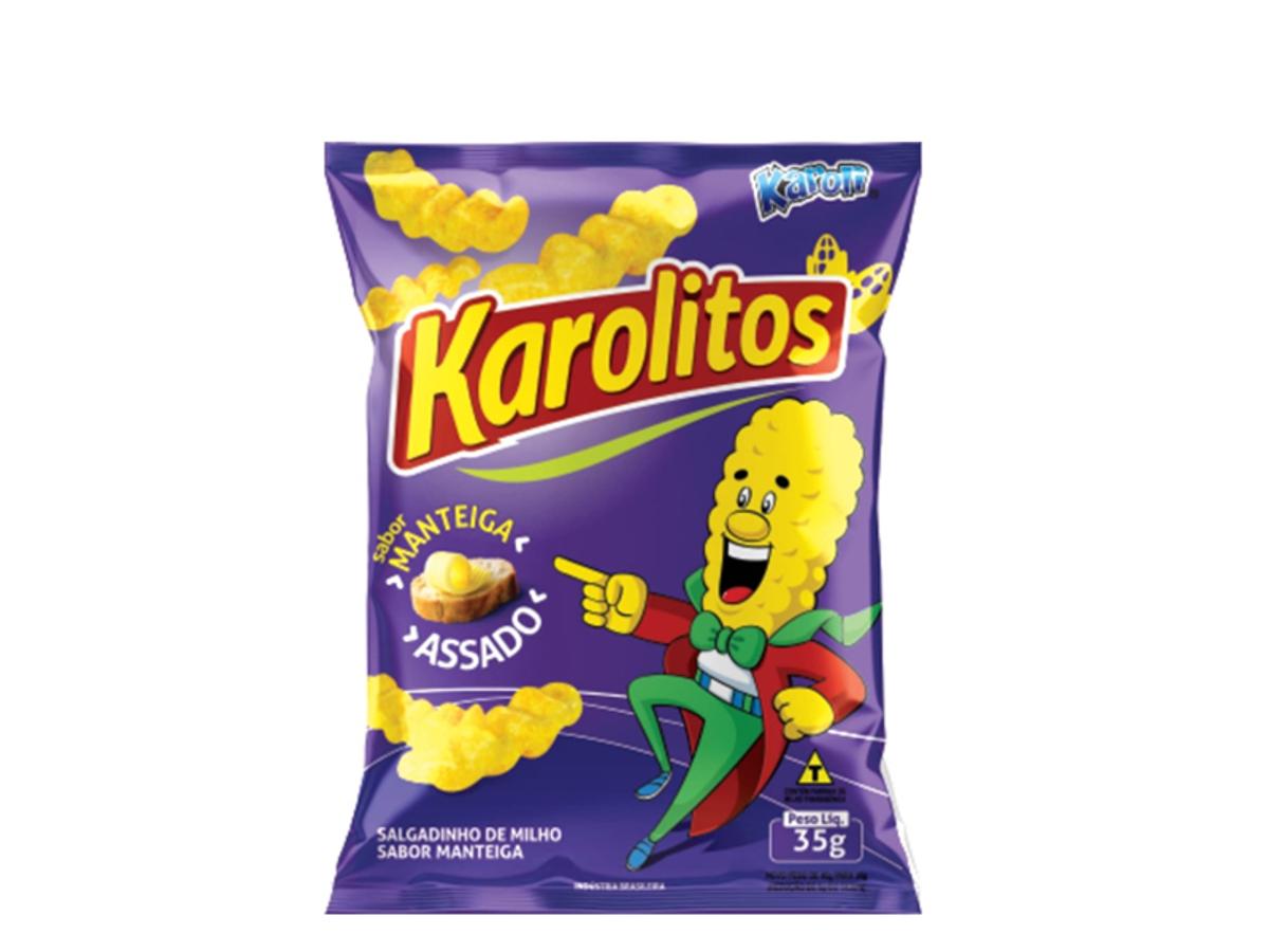 10987 - SALGADINHO KAROLI MANTEIGA 35GR 1X35GR