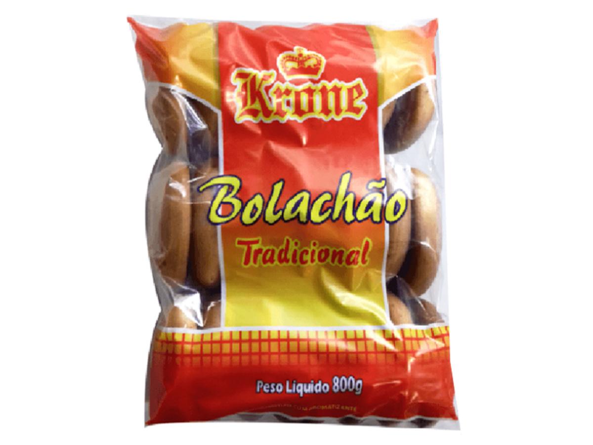 9545-KRONE BOLACHAO 500GR SABOR PAO MEL (CAIXA) 1X12X500GR