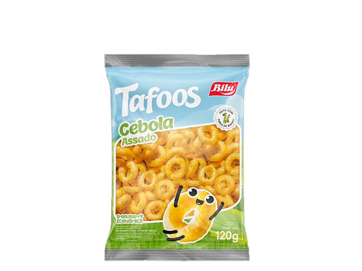 10911 - *SALG. TAFOOS 120G CEBOLA 1X5X120GR