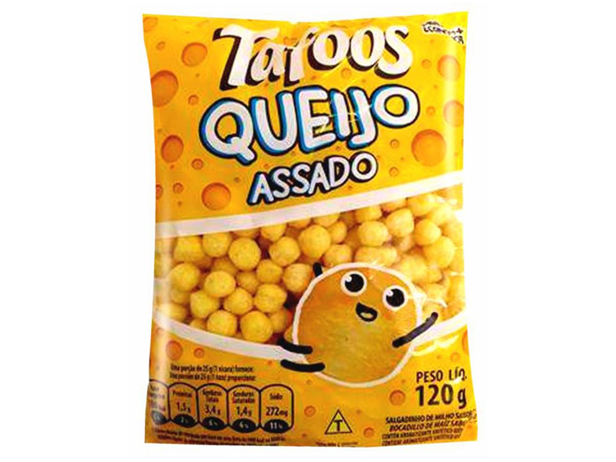 9340 -SALG. DE MILHO TAFOOS QUEIJO 1X5X120GR