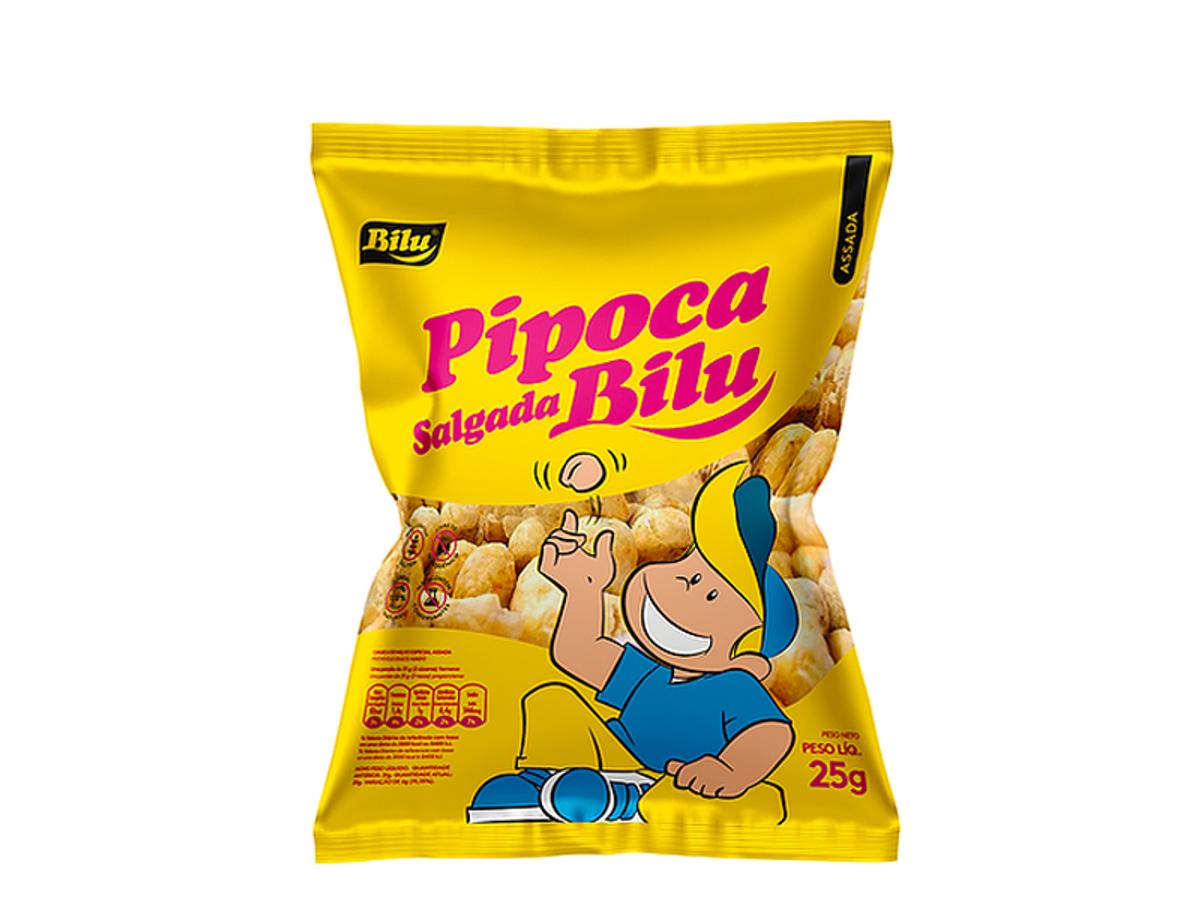 1056 -PIPOCA SALGADA BILU 1X25X30GR