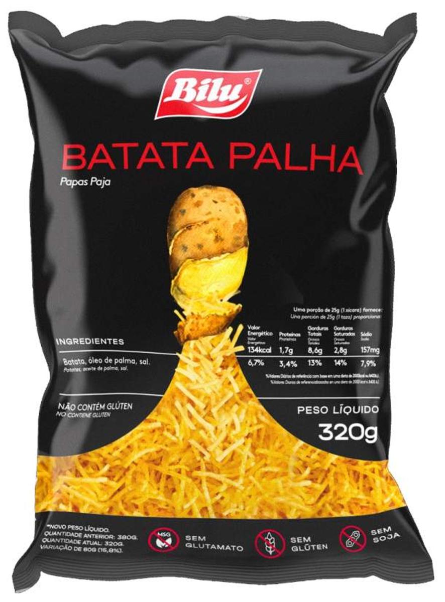 10591 - BILU BATATA PALHA 320GR (UNIDADE) 1X320GR