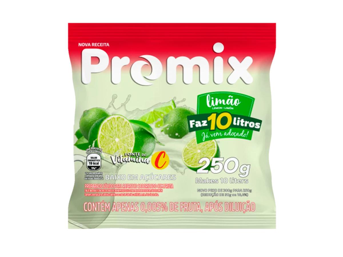 10561 - REFRESCO EM PO PROMIX 250GR LIMAO 1X250GR