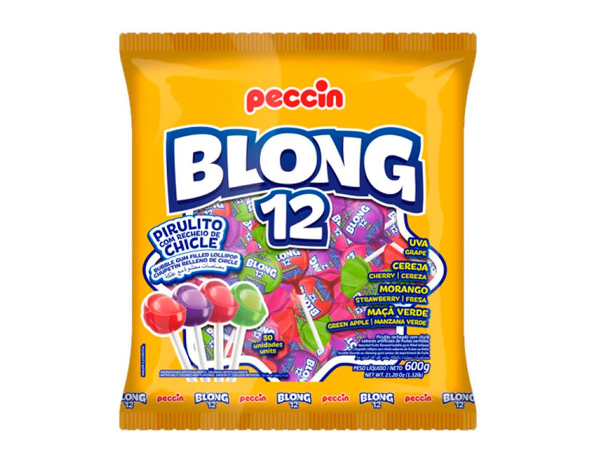 9030-PIRULITO PECCIN BLONG 12 SORTIDO 1X50X12GR