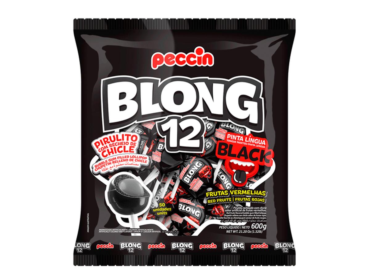 9032-PIRULITO PECCIN BLONG 12 BLACK 1X50X12GR