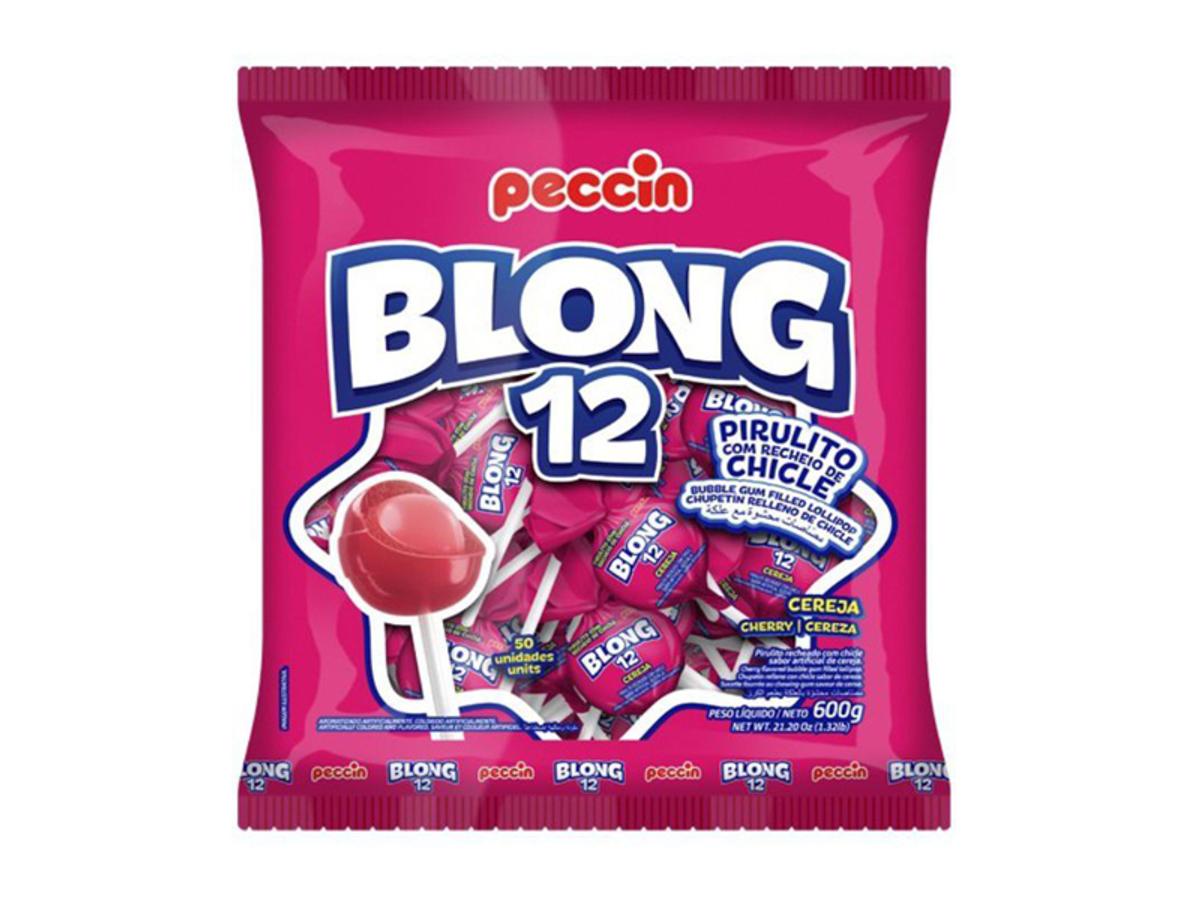 9034-PIRULITO PECCIN BLONG 12 CEREJA 1X50X12GR
