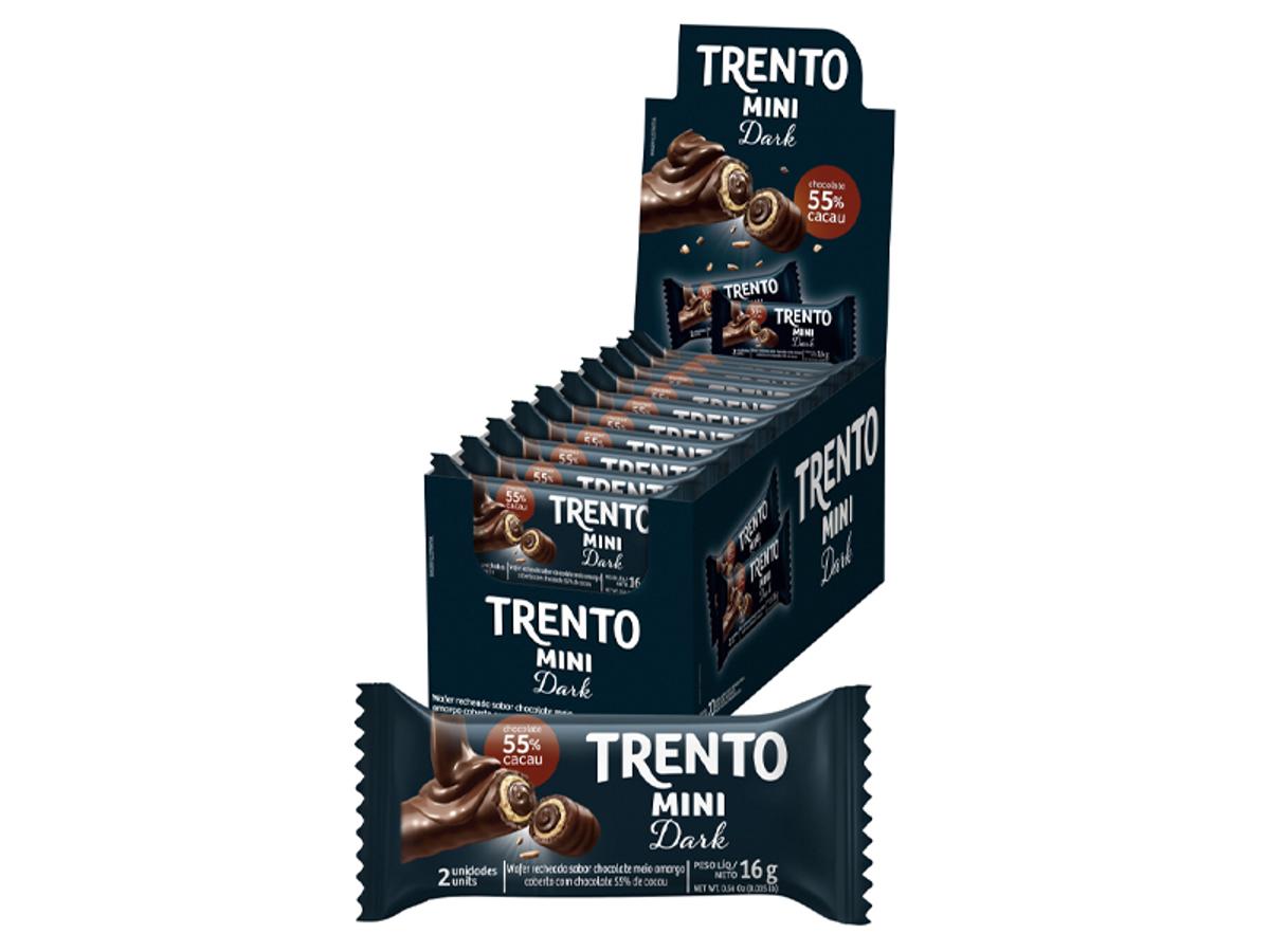 8883-TRENTO MINI CHOC. DARK 55 1X20X16GR