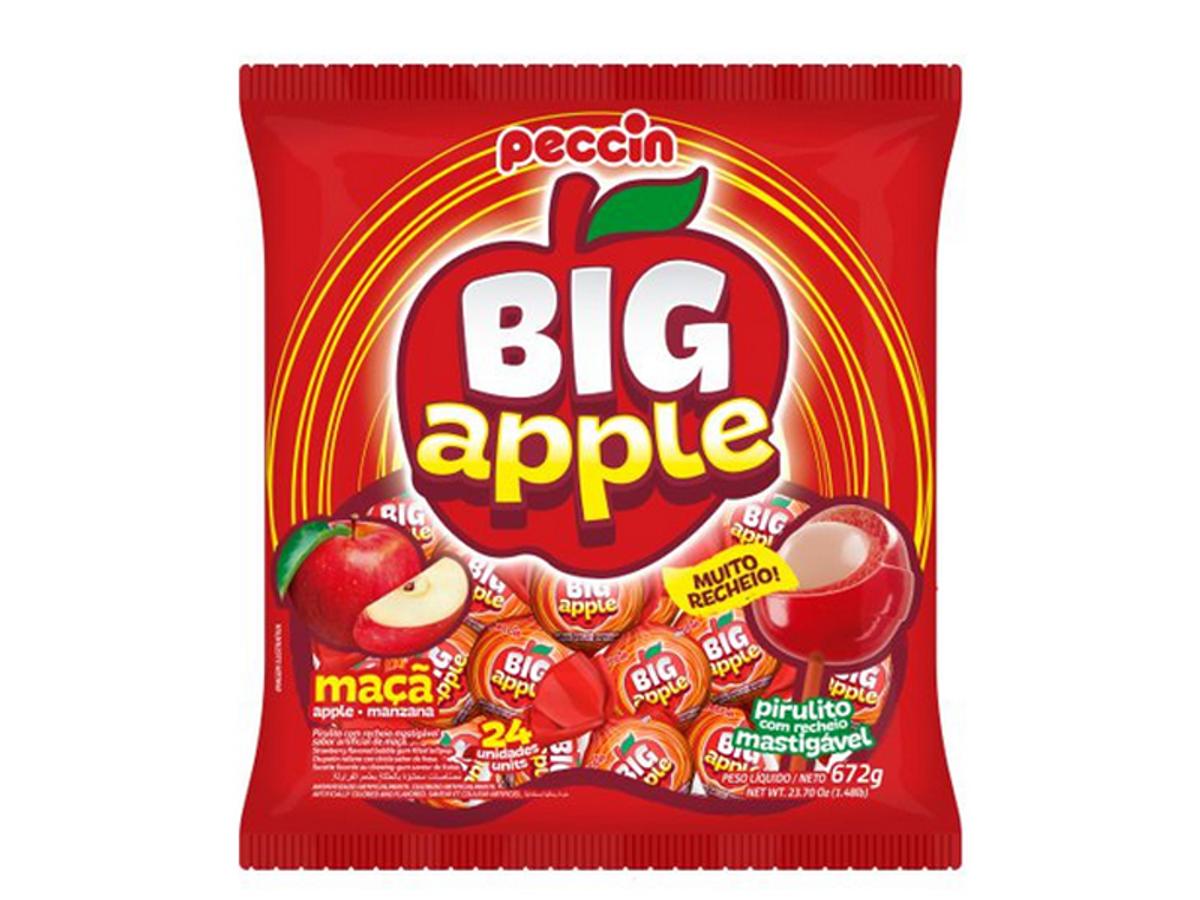 9940-PIRULITO PECCIN BIG APPLE 1X24X28GR