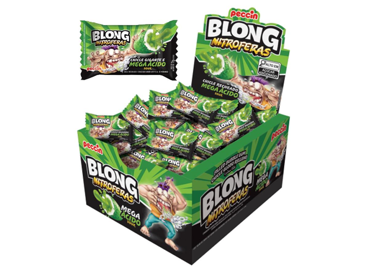 10868 - CHICLE PECCIN BLONG NITROFERAS MEGA ACIDO 1X40UN