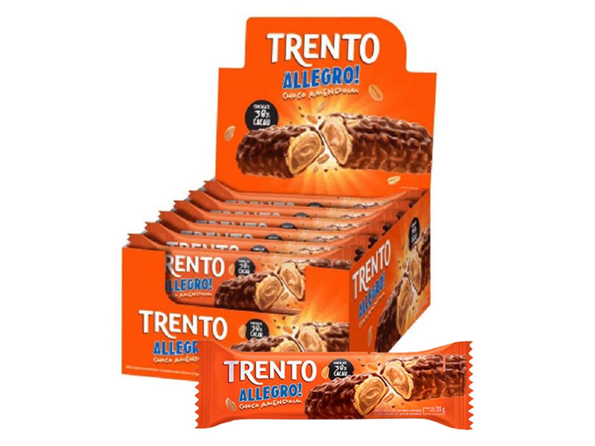 10959 - TRENTO ALLEGRO CHOC. AMENDOIM MANI 38% CACAU 1X16X26GR
