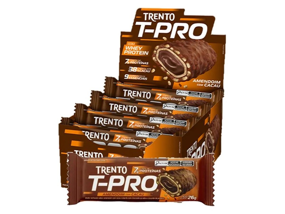 11237-TRENTO T-PRO COM WHEY AMENDOIM/ CACAU 1X12XGR