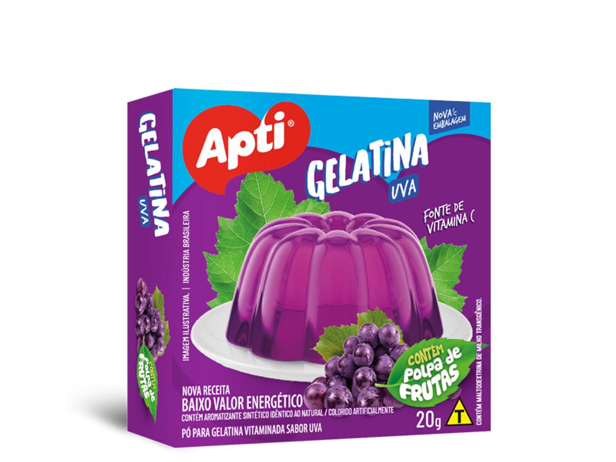 10691 - GELATINA APTI VIT. UVA 1X20GR