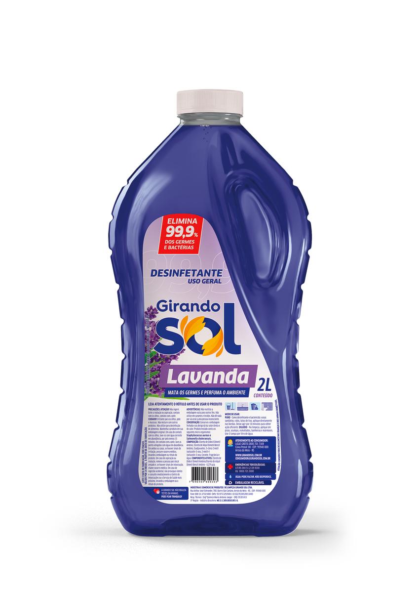 7188 -G. SOL DESINFETANTE 2LT LAVANDA 2LT