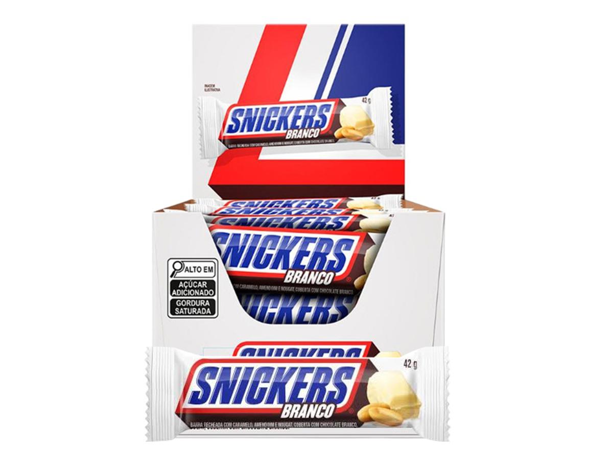 11469 - CHOC. SNICKERS BRANCO 42GR (GRD) 1X20X42GR